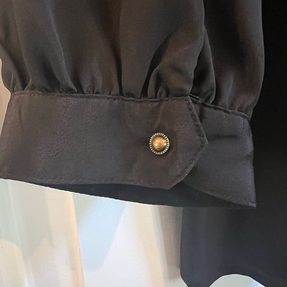 Anthropologie Mauve Black Top - Medium - Picture 3 of 6